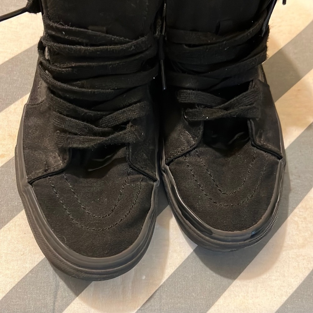 Cloth Black Hi-Sk8 Vans
